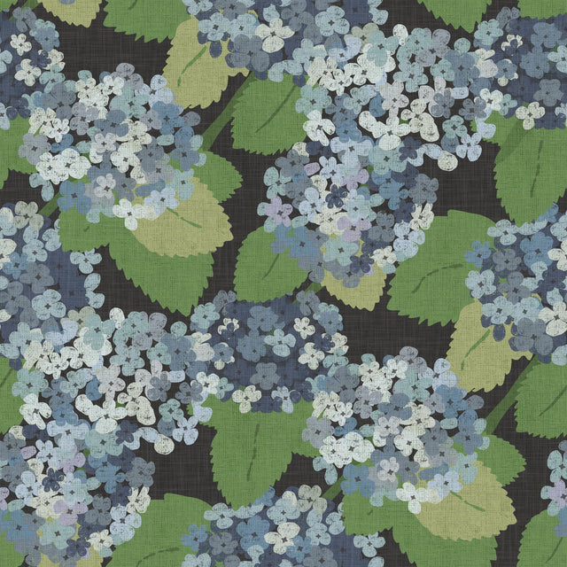 Hydrangea Blossoms — Denim Blue